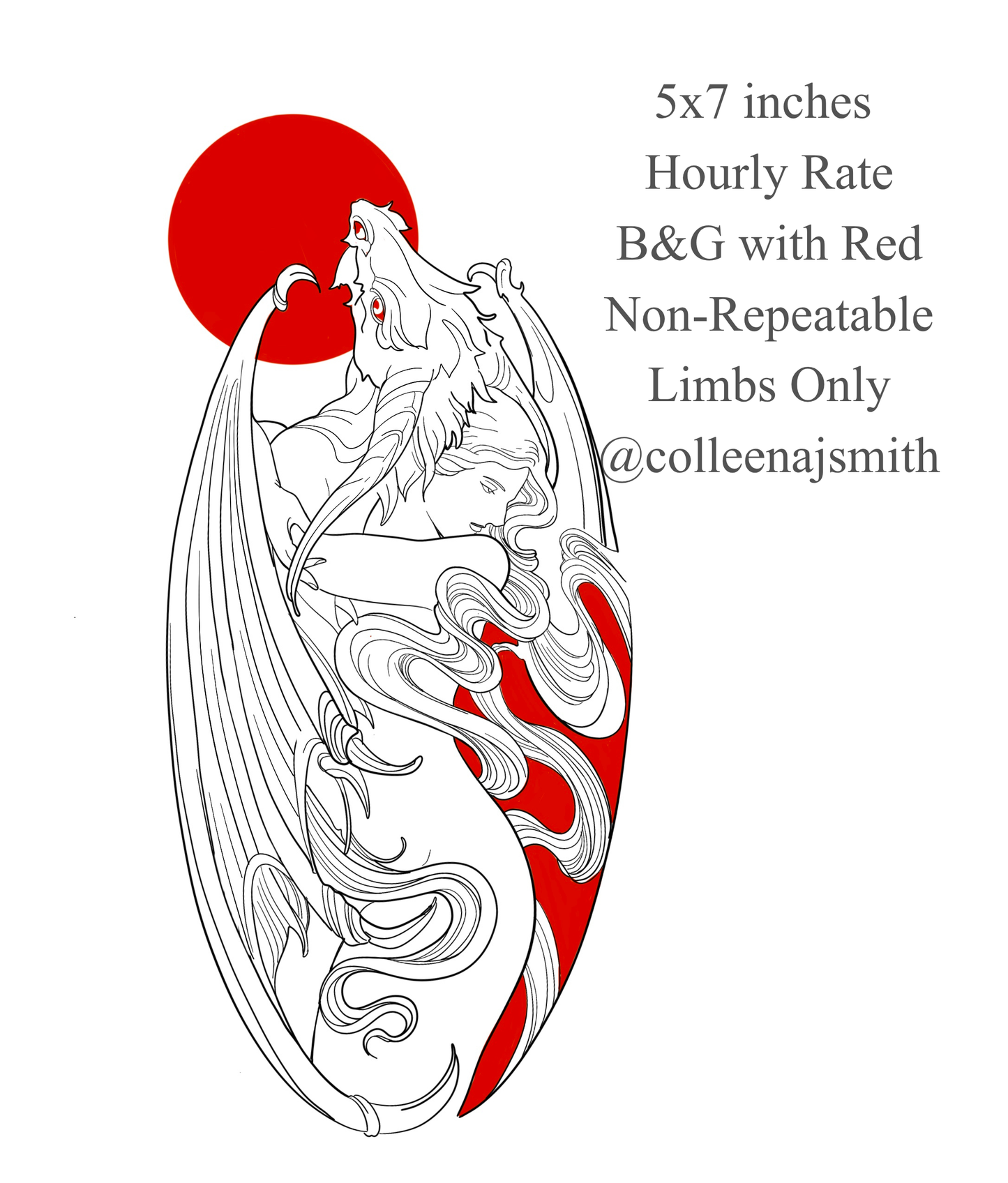 Dragon Lady - Colleen - Only 1 Available - Deposit Only