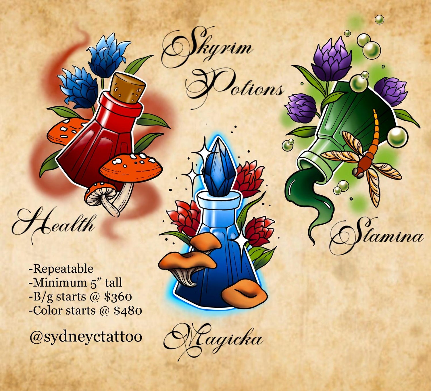 Sydney's Potion Flash