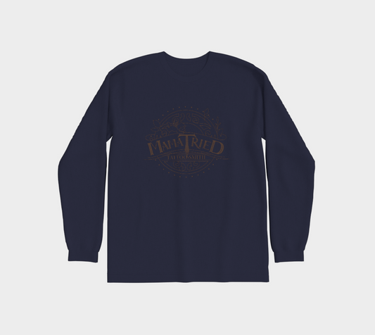 Premium long sleeve shirt NAVY