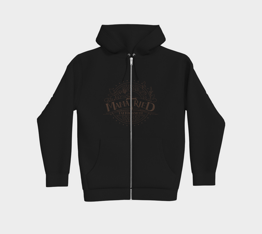 Premium Zipup Hoodie BLACK