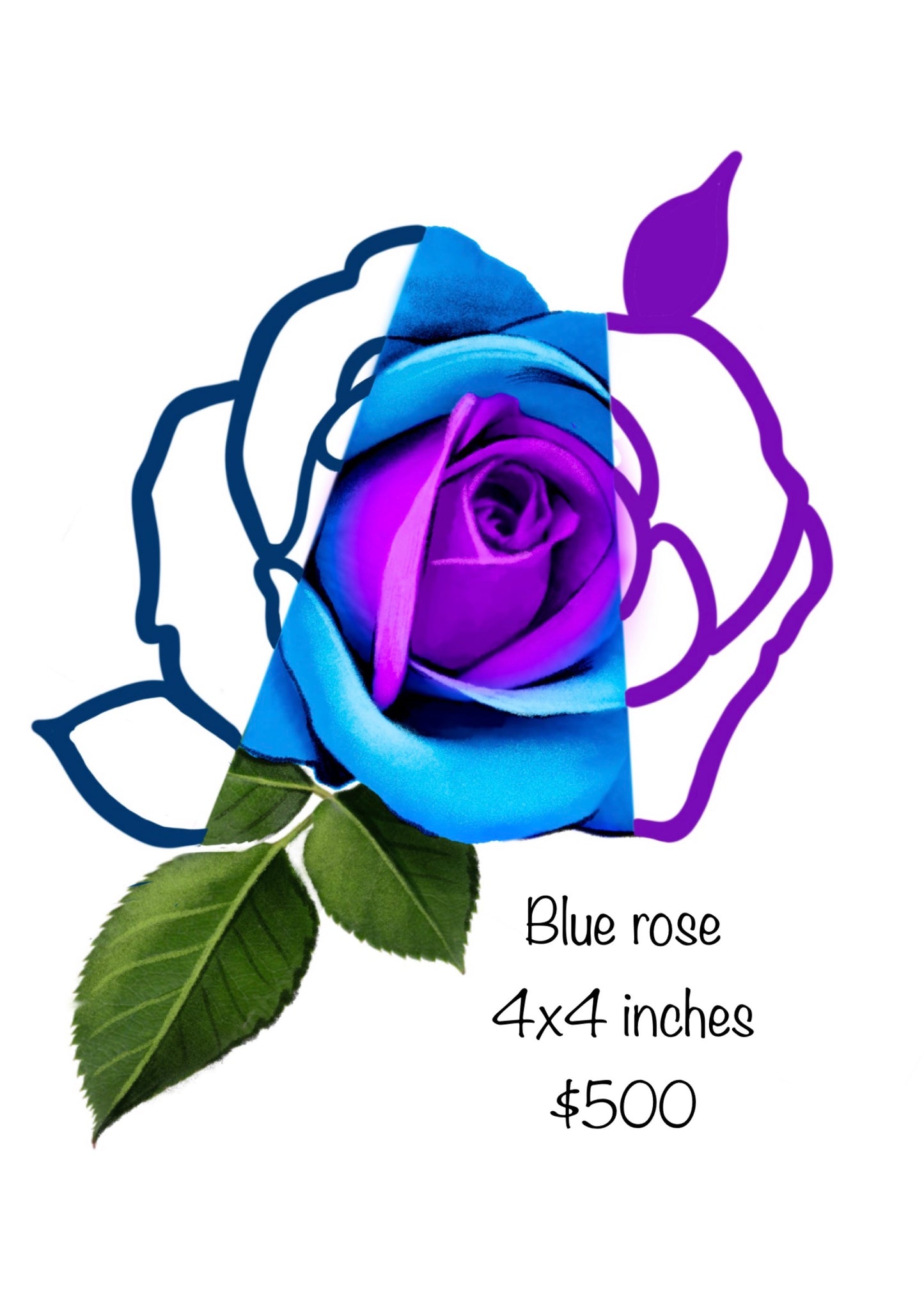Blue Rose - Kristy - Deposit Only