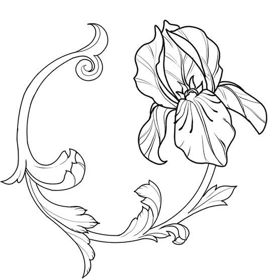 Filigree Floral - Kathleen