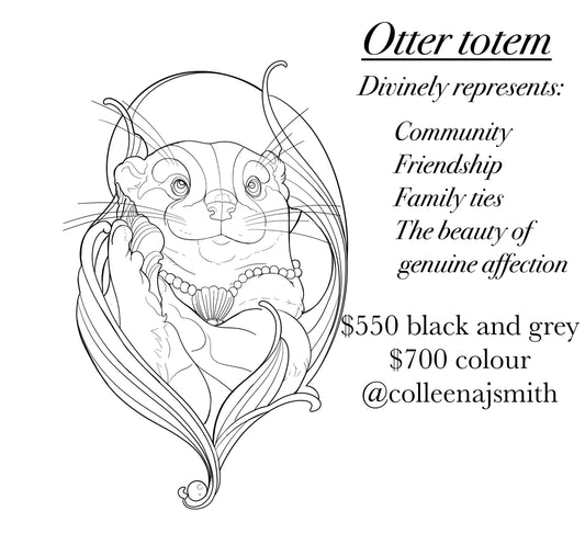 Otter Totem - Colleen - Deposit Only