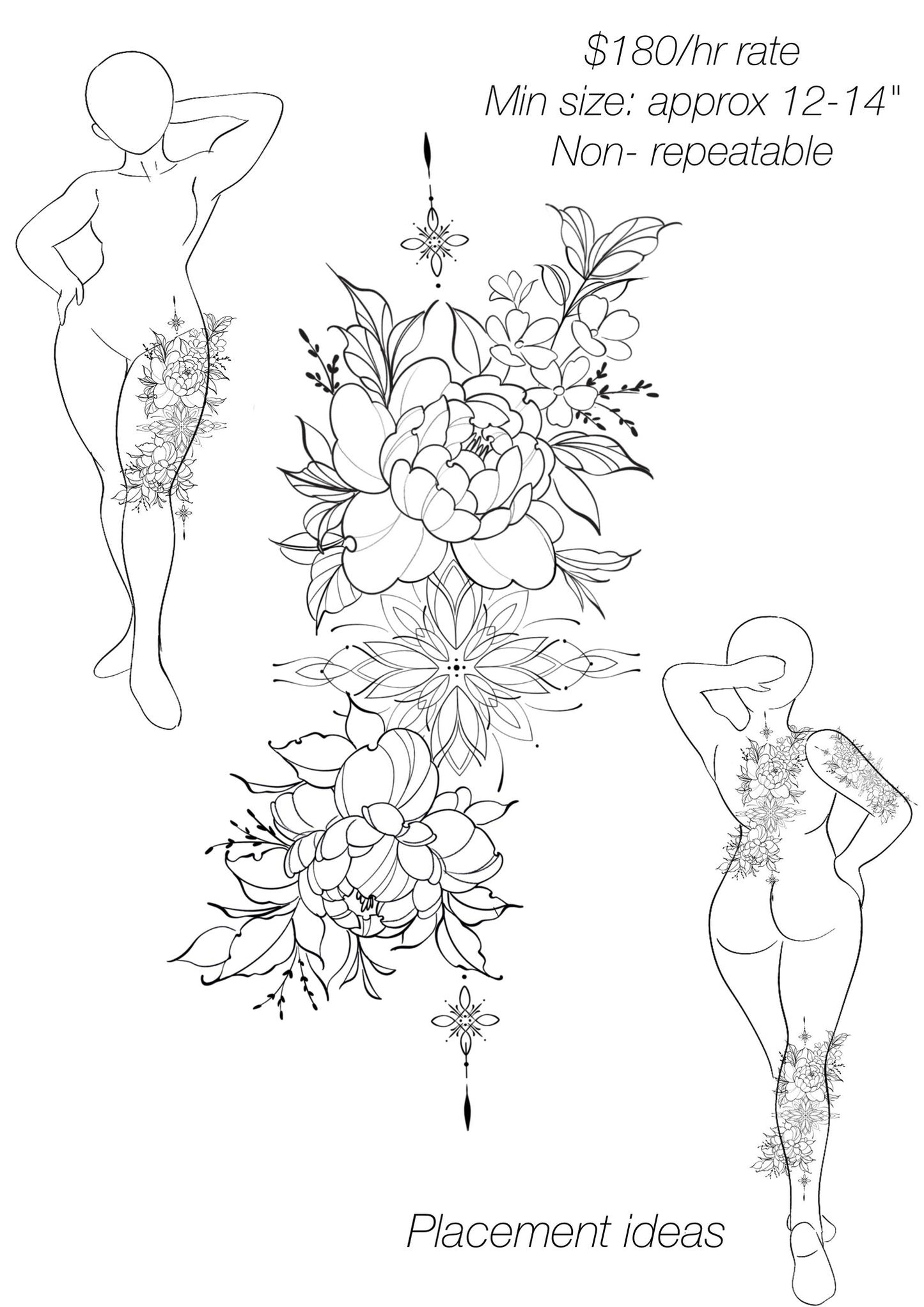 Floral Design (a) - Dee - Only 1 Available - Deposit Only