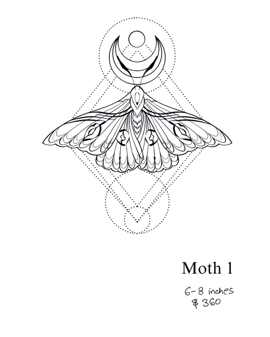 Moth 1 - Daljeet - Only 1 Available - Deposit Only