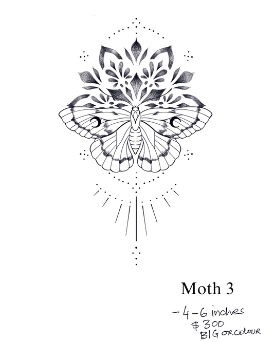 Moth 3 - Daljeet - Only 1 Available